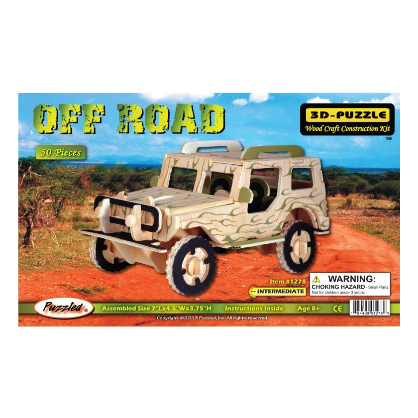 3D Puzzle Off Road