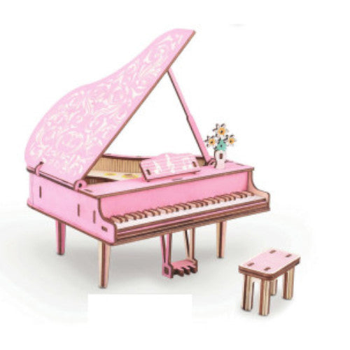 3d Wooden Piano Puzzle