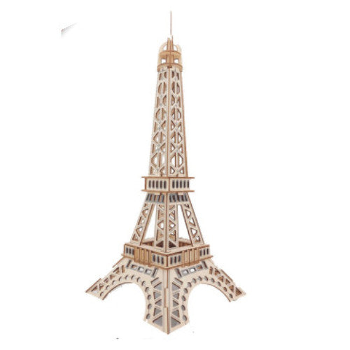 3d Wooden Eiffel Tower Puzzle