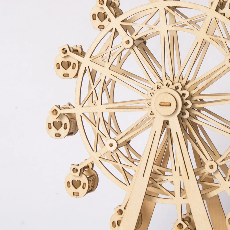 3D Wooden Puzzle Ferris Wheel