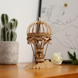 3D Wooden Puzzle Hot Air Balloon