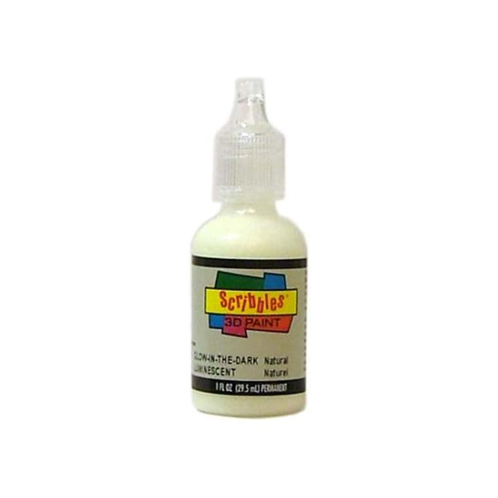 3D Fabric Paint Glow Natural