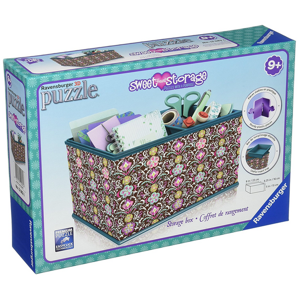 3D Puzzle Desktop Storage Box