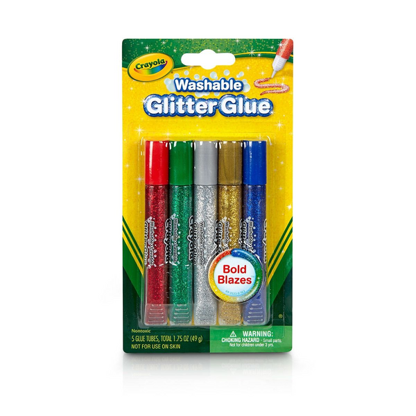 Washable Glitter Glue Bold Blazes