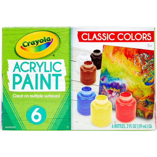 Acrylic Paint-6 Count