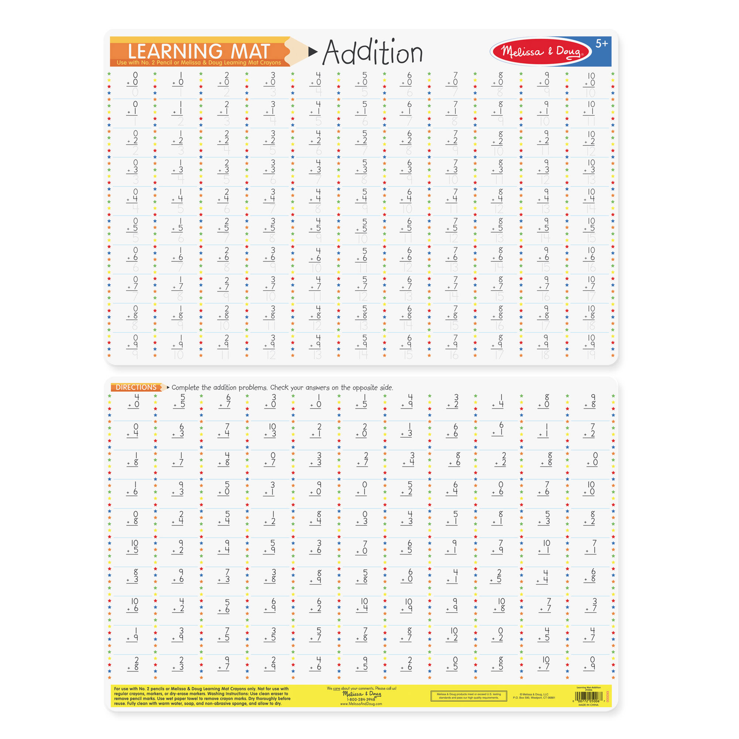 Addition Problems Write A Mat