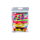 Alphabet Bead Bag Rainbow Cubes