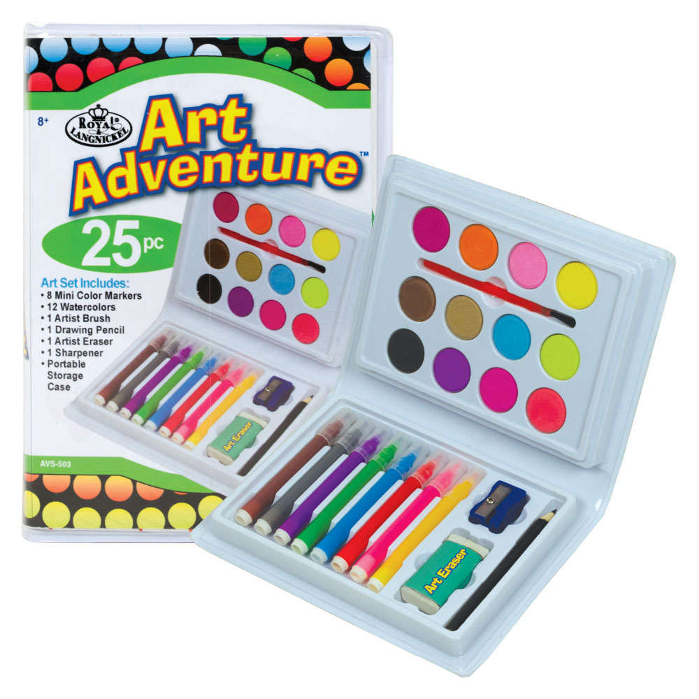 Art Adventure Marker Set 25 Pieces