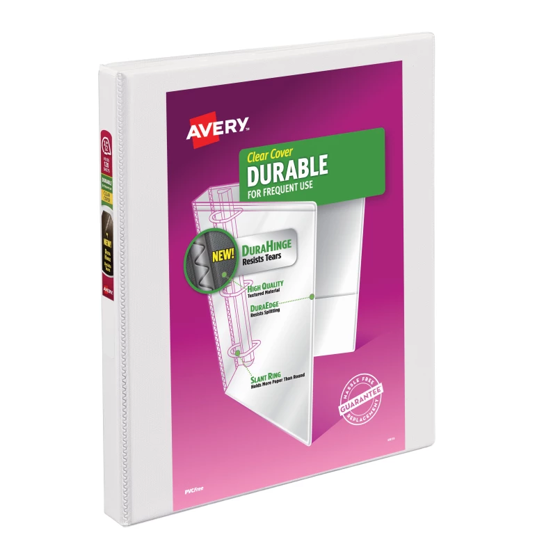 Durable View Binder, 1/2"