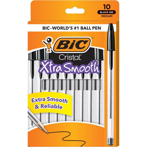 Bic Crystal Xtra Smooth Ball Pens