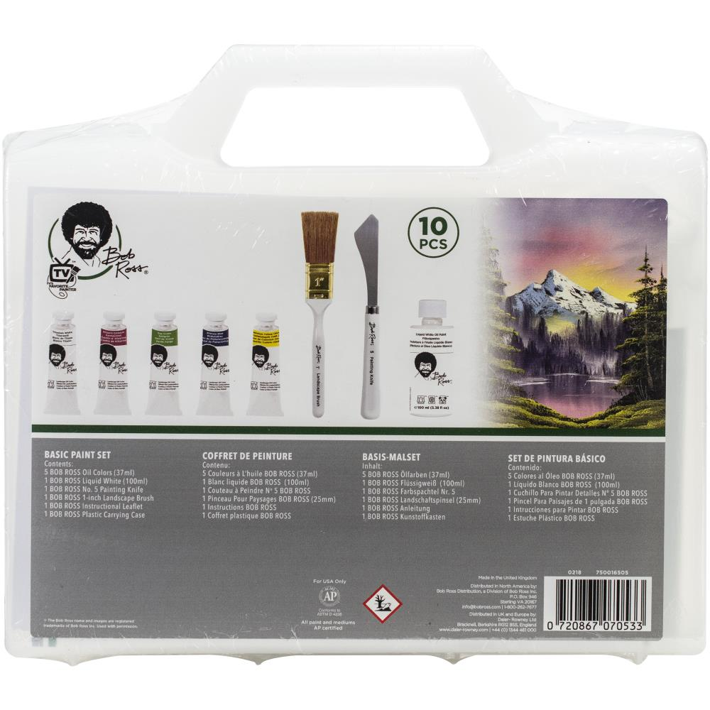 Bob Ross Basic Paint Set 10 Piece Set