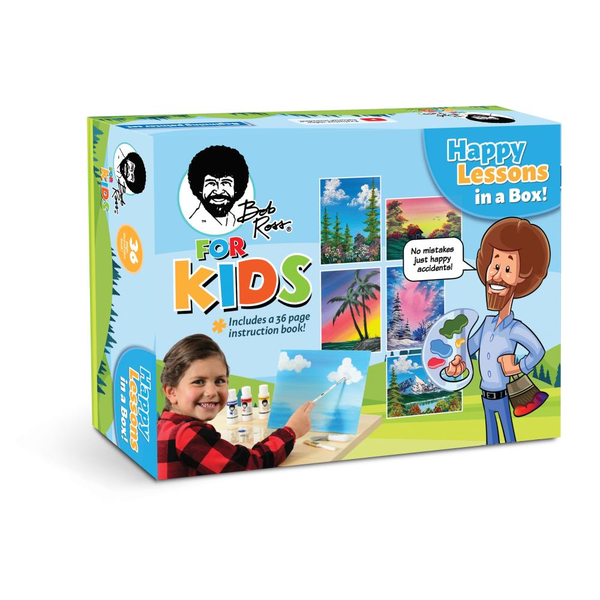 Bob Ross For Kids: Happy Lessons In A Box