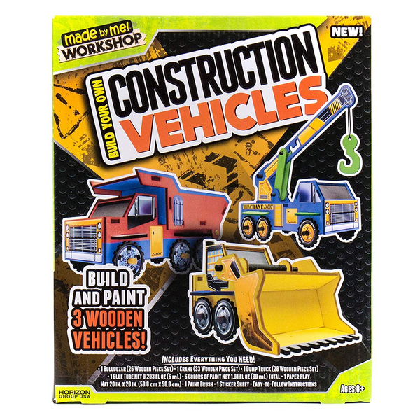 Build Your Own Construction Vehicles