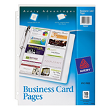 Business Card Pages 10 Pack