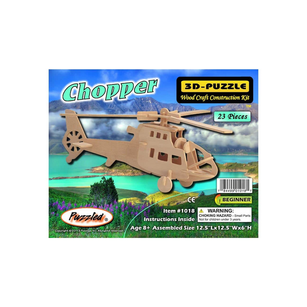 Chopper 3D Puzzle