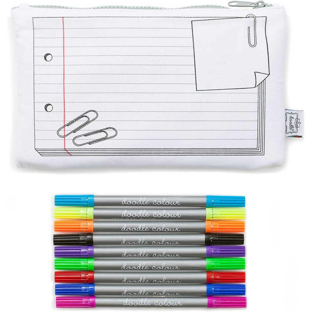 Pouch Craft Color Color Your Own Canvas Pencil Pouch – Craft N Color