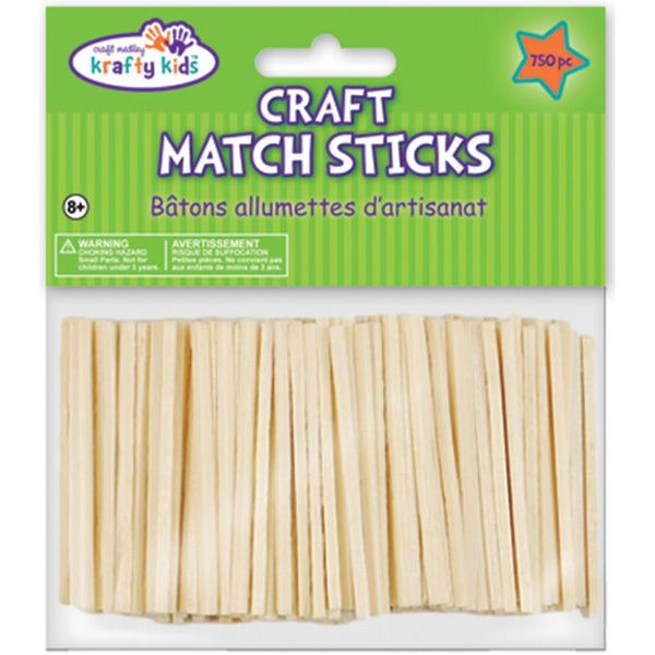 60 Mini Wood Craft Sticks (65Mm)-Colored – Craft For Kids