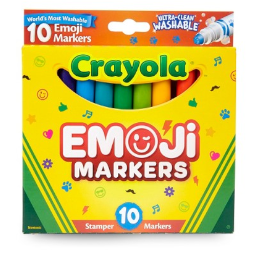 Emoji Stamp Markers 10 Count