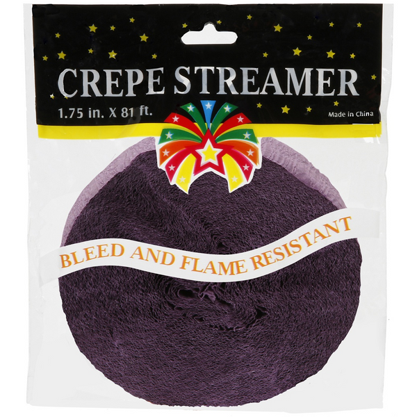 Crepe Streamers