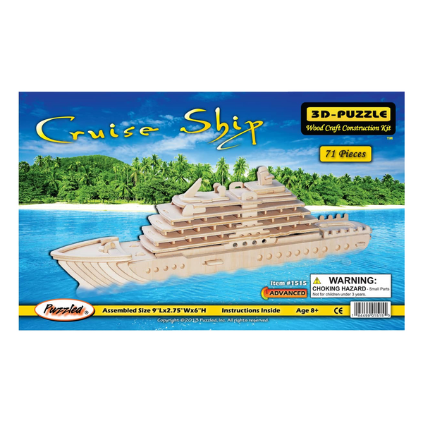 Cruise Ship 3D Puzzle