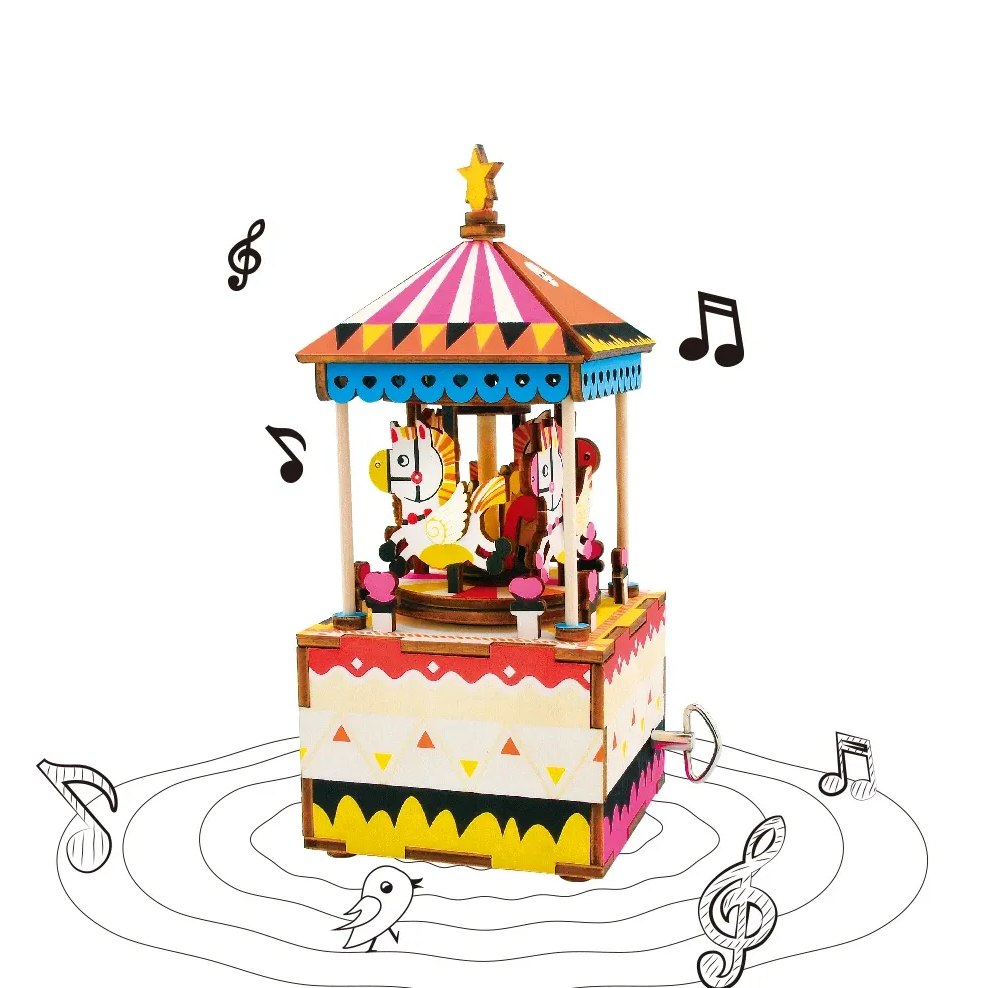 DIY Merry-Go-Round Music Box