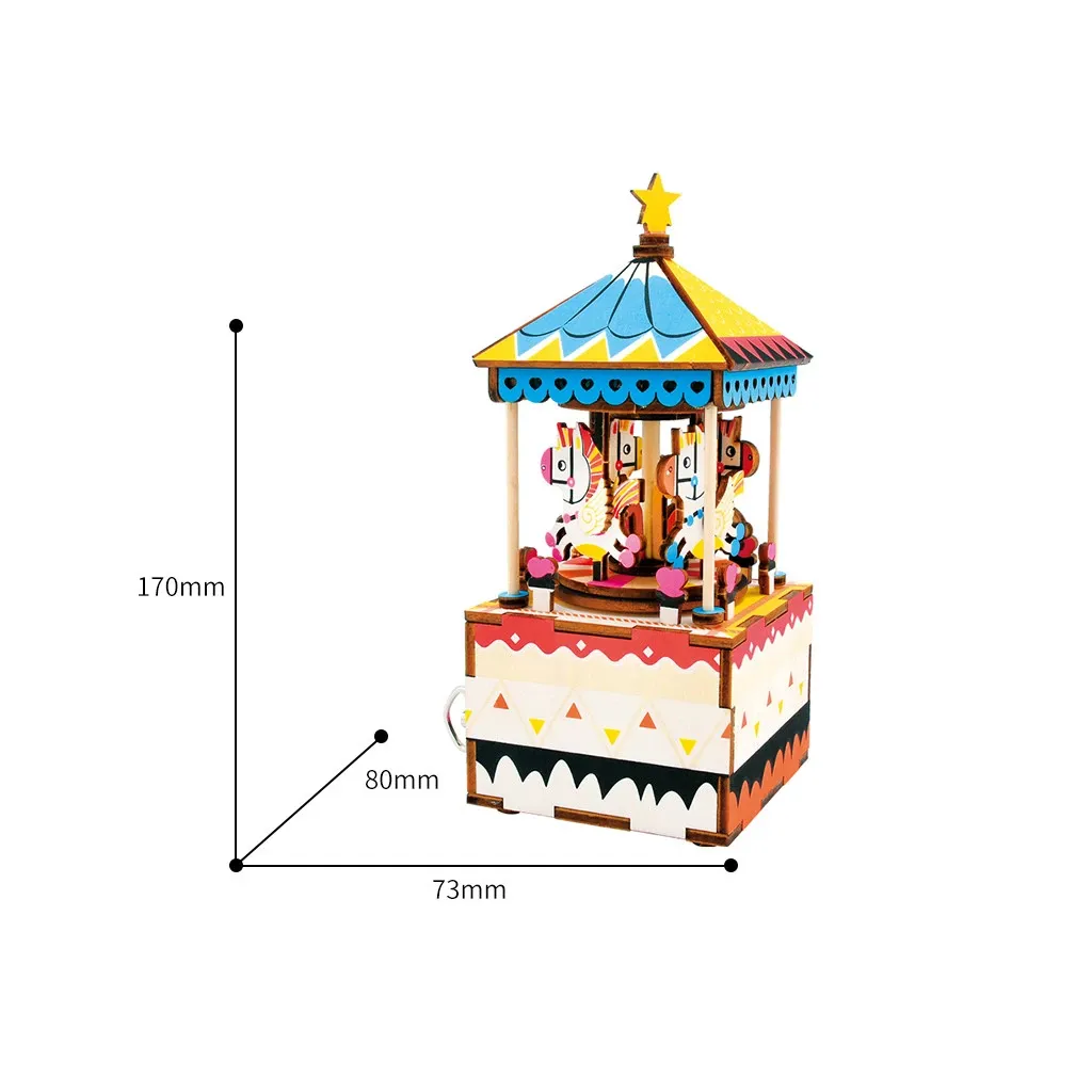 DIY Merry-Go-Round Music Box