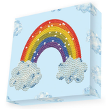 Diamond Dotz Diamond Art Box Kit 8.6"x 8.6" Rainbow Smile