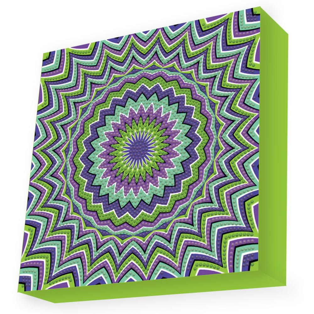 Diamond Dotz Diamond Art Box Kit 8.6"x 8.6" Optical Illusion