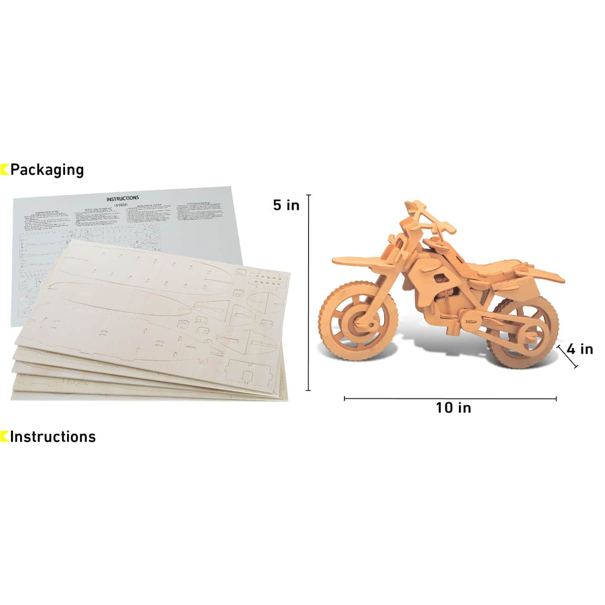 Dirt Bike 3D Puzzle