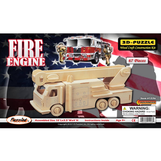 Fire Engine 3D Puzzle