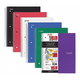 Five Star 8" x 10" Wide Ruled 1 Subject Notebook