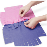 Create A No Sew Fleece Striped Quilt
