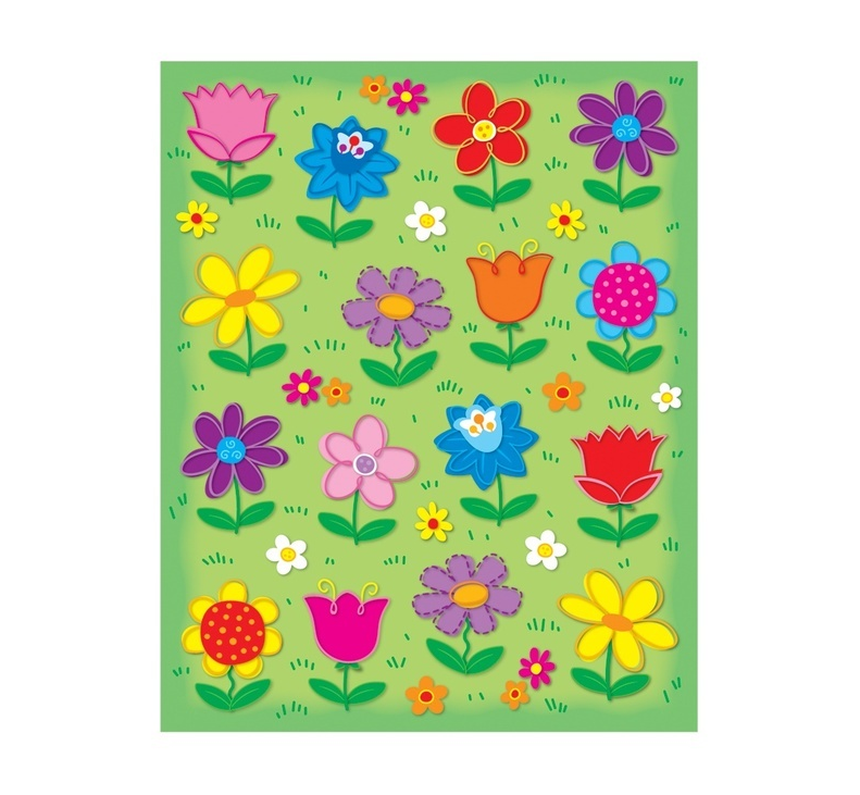 Flowers Shape Stickers