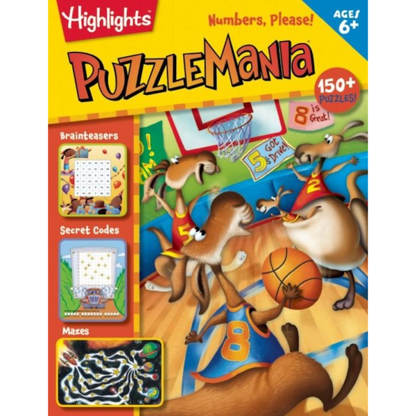 Highlights Puzzle Mania Numbers, Please!