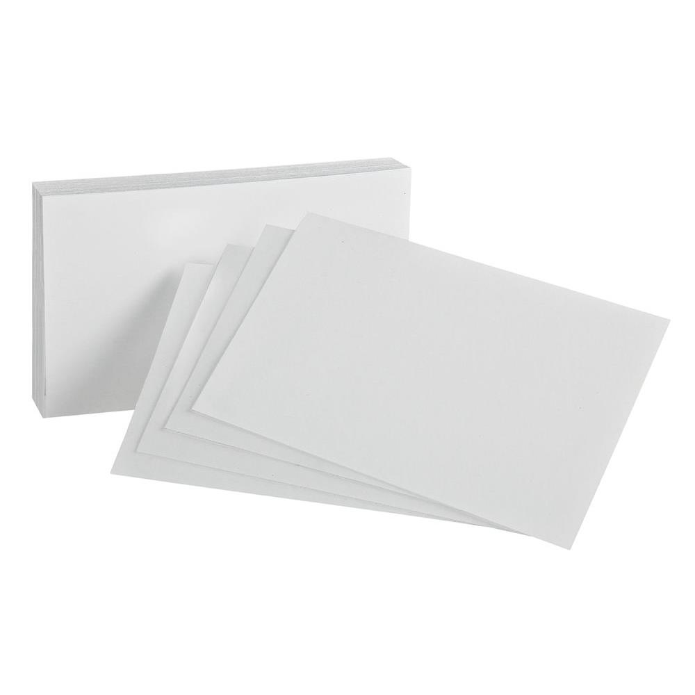 Index Cards 3" x 5" Blank