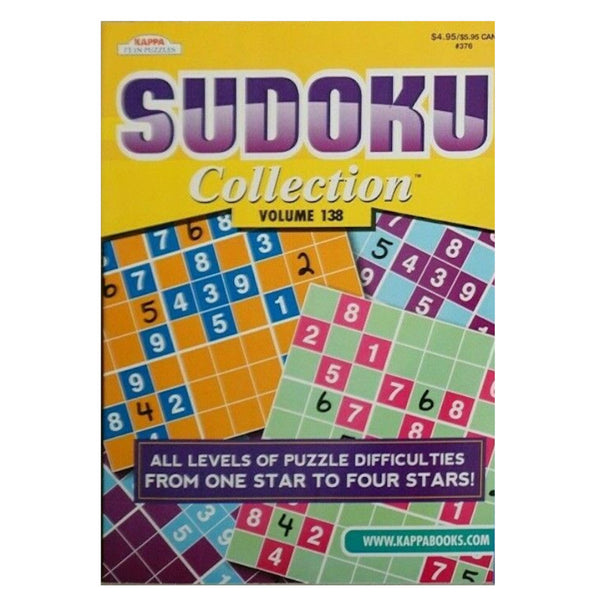 Kappa Sudoku Collection Puzzle Books