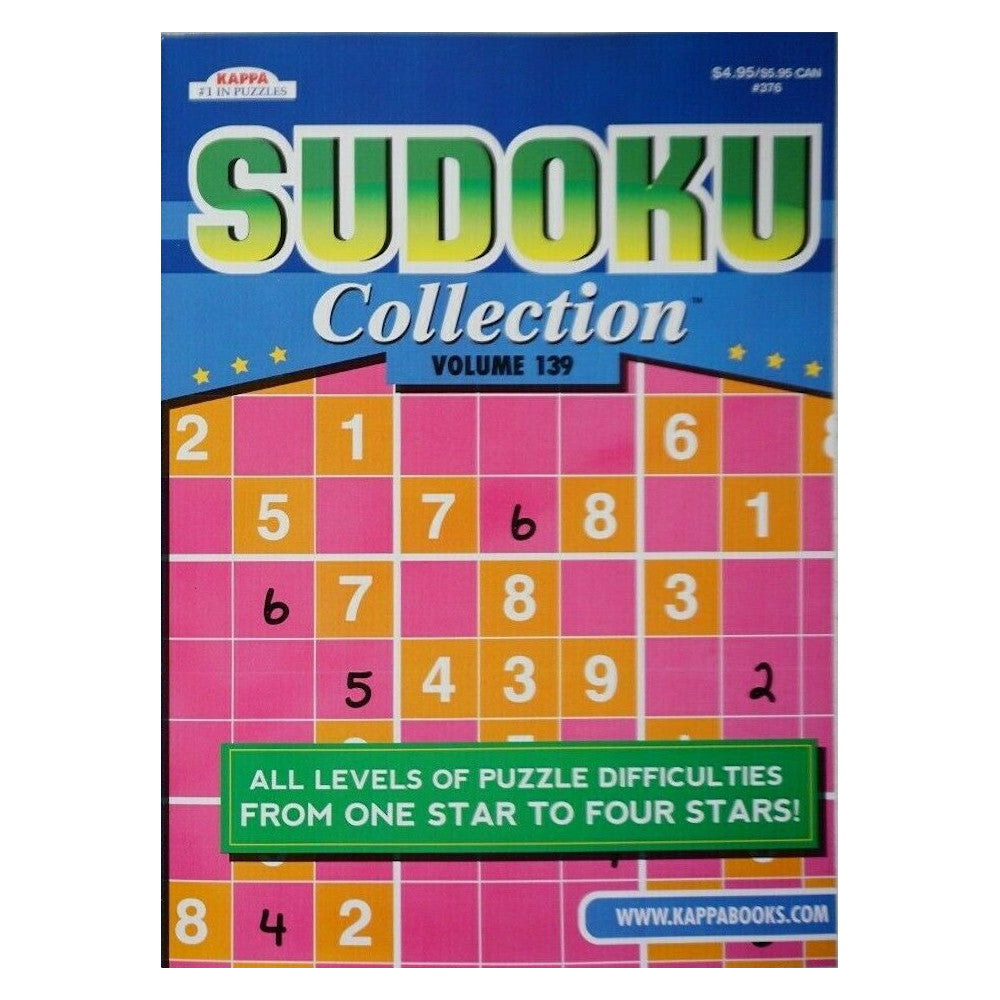 Kappa Sudoku Collection Puzzle Books