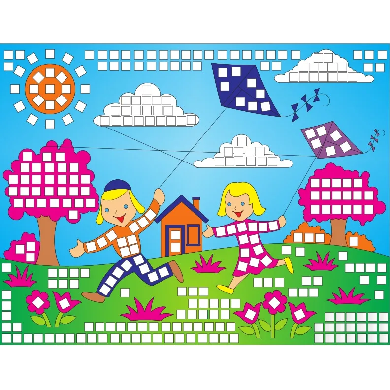 Kite Fun Mosaic Kit