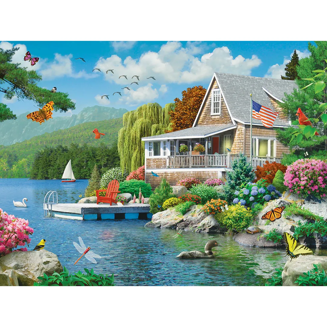 Lakeside Memories-300 Piece Puzzle