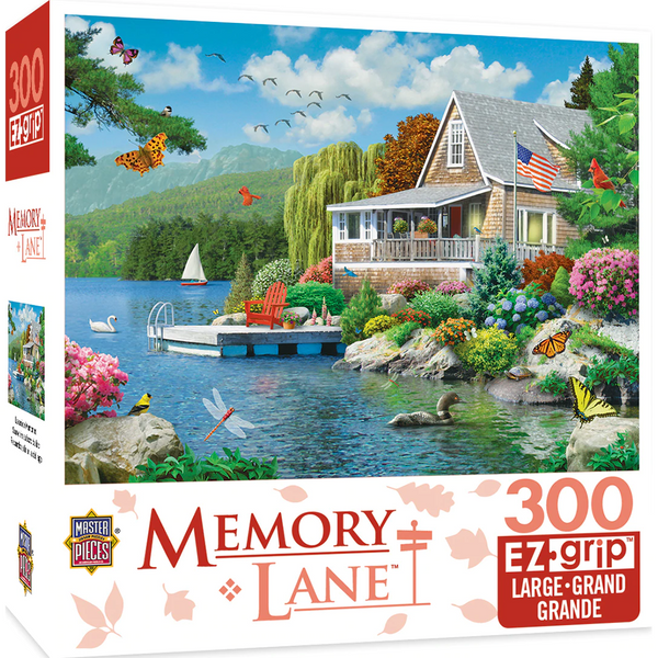 Lakeside Memories-300 Piece Puzzle