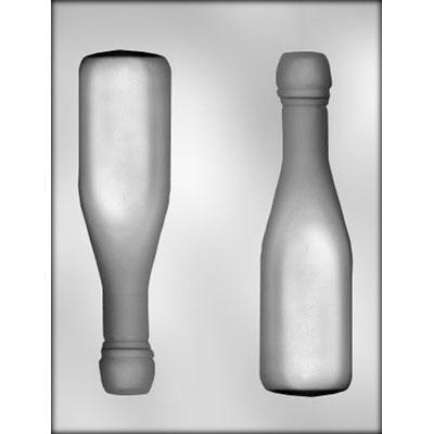 3D Champagne Bottle Mold