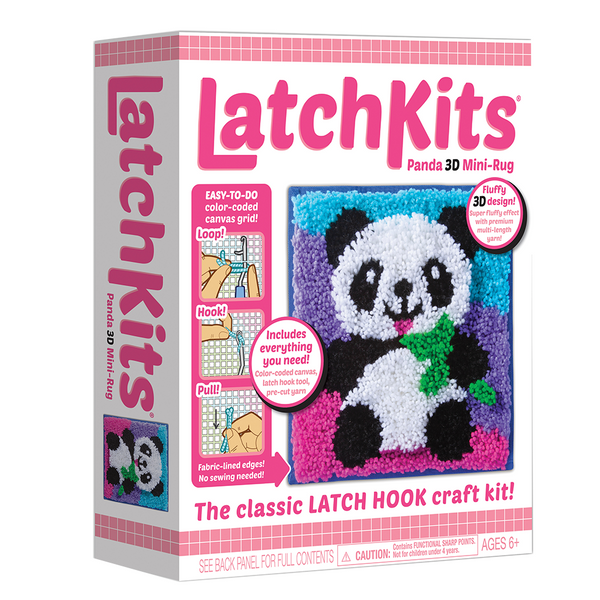LatchKits 3D Panda