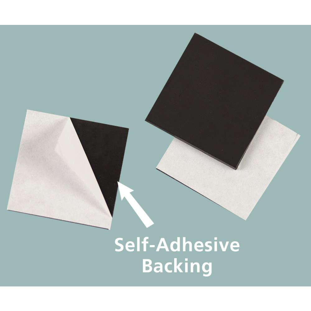 Magnet Squares Self-Adhesive 1" 24/Pkg