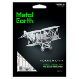 Metal Earth Fokker D-VII plane