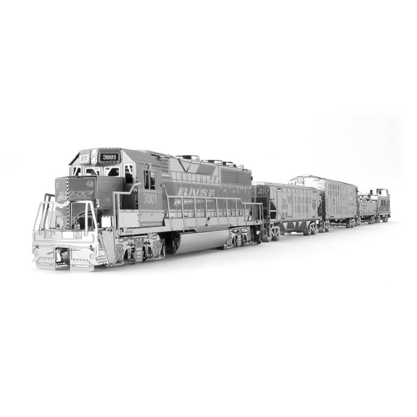 Metal Earth Freight Train Gift Set