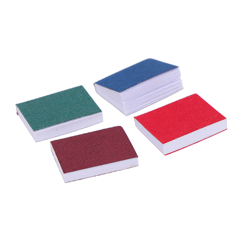 1:12 Scale Miniature Books 4 Pack