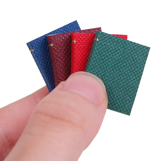 1:12 Scale Miniature Books 4 Pack