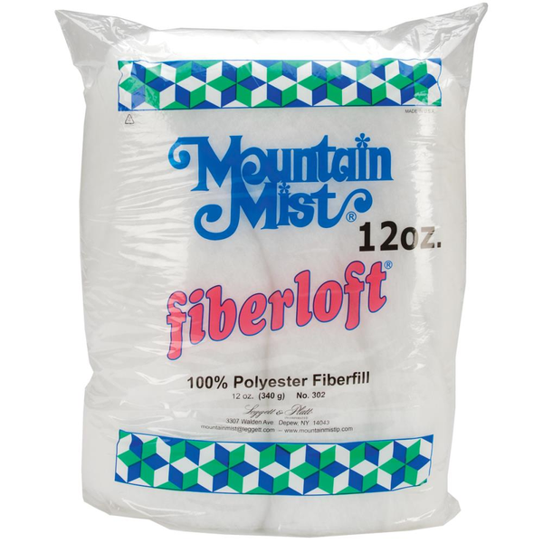 Mountain Mist Fiberloft Polyester Stuffing 12 oz