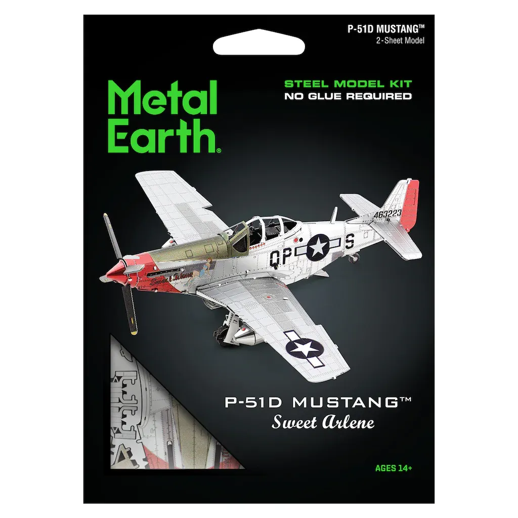 Metal Earth Mustang P51D 'Sweet Arlene'