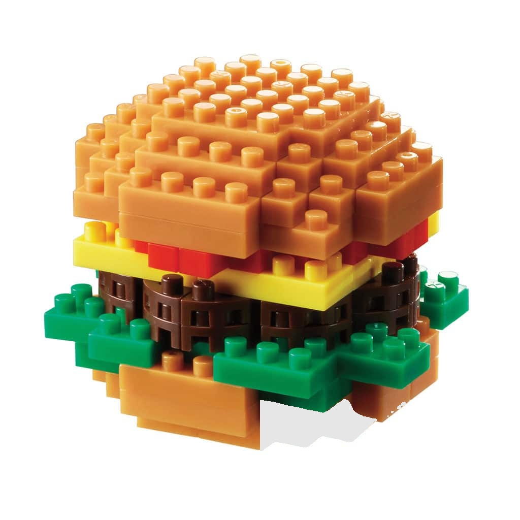 Nano Block Hamburger